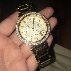 Gold Michael Kors Watch